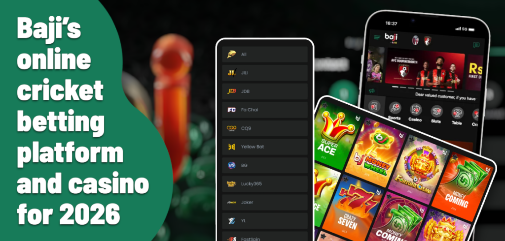 Baji cricket betting platform and casino